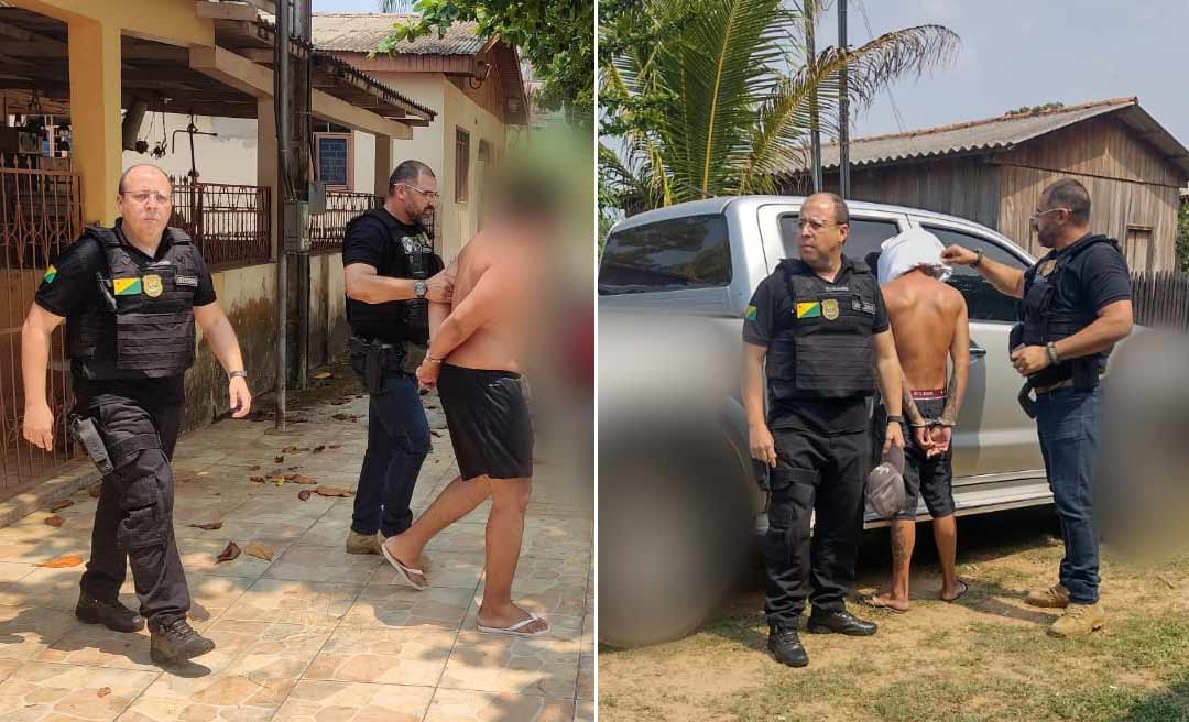 Acusados pelos crimes de tráfico de drogas e roubo são presos em Xapuri