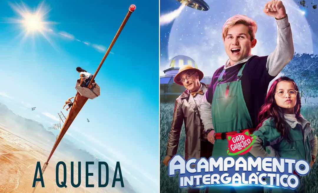 “A Queda” e “Acampamento Intergaláctico” estrearam no Cine Araújo