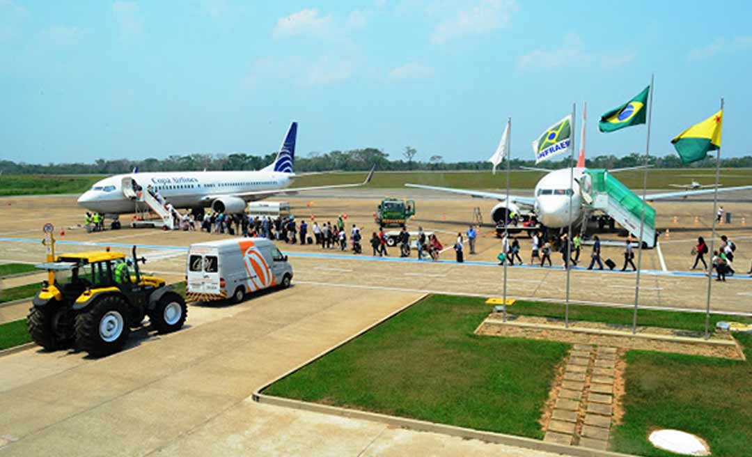 Aeroporto de Rio Branco comunica falta de água e anuncia “fechamento programado do abastecimento”