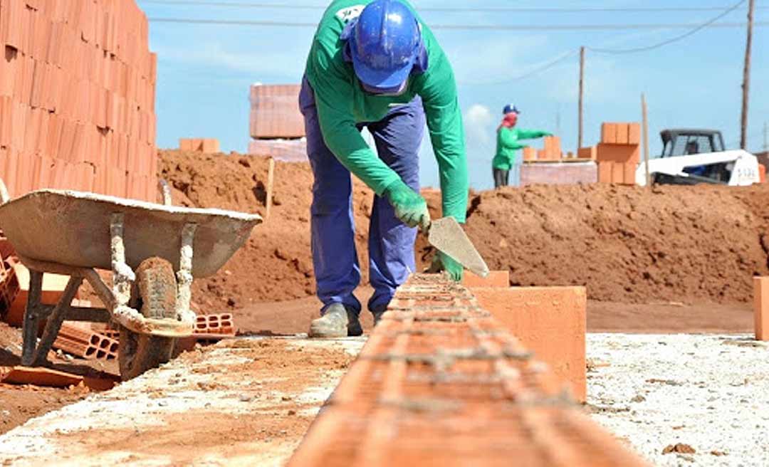 Acre teve alta no custo médio da construção civil entre agosto e setembro