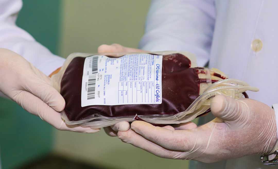 Hemoacre tem baixo estoque de sangue e direção pede ajuda de doadores