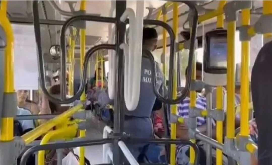 Policial Militar faz discurso para passageiros em ônibus no Espírito Santo: 'Não apoie ex-detento'