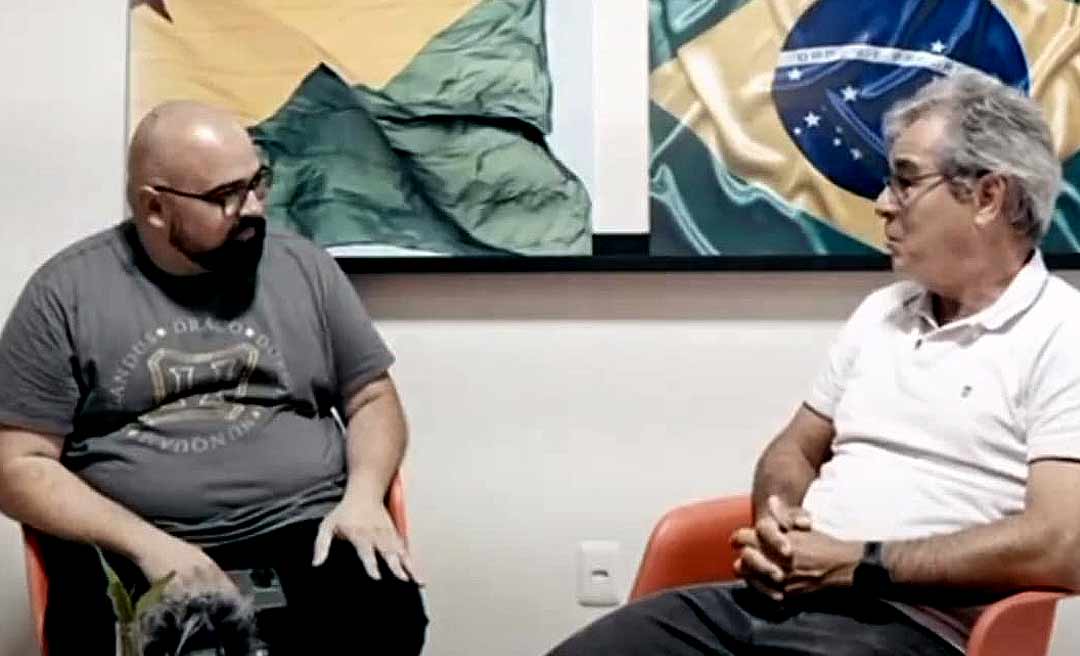 Jorge Viana chama Alan e Gladson de hipócritas, diz que PT precisa se reinventar e afirma que Bolsonaro é passado