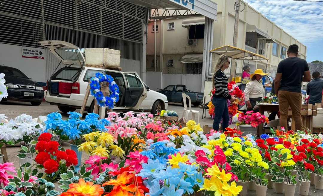 Venda de flores cai no Dia de Finados: “Prejuízo de 70%”