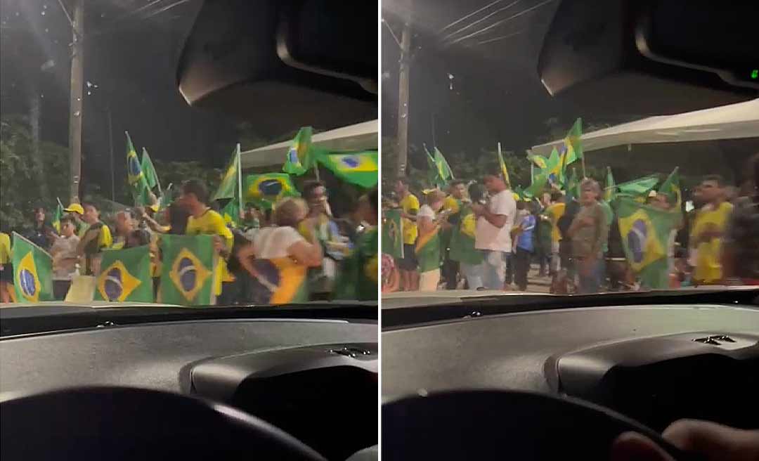 Apesar de juiz determinar liberação de rua próxima ao 4º BIS, bolsonaristas continuam ocupando acesso