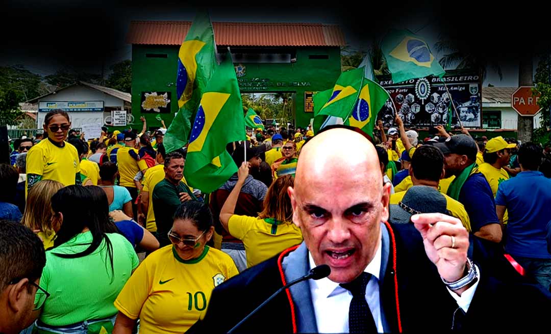 Moraes proíbe bloqueios bolsonaristas próximos ao 4º BIS,  cita fazendeiros como financiadores e vai multar manifestantes 