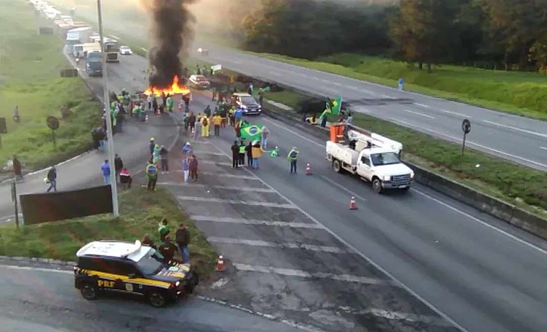 STF rastreia empresários que financiaram bloqueios em rodovias e manifestações