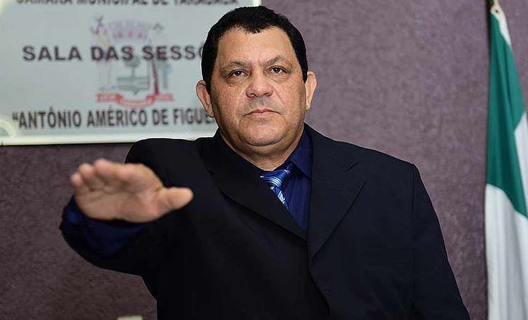 Presidente da Câmara de Vereadores de Tarauacá, Chico Batista é acusado pelo MP por suposto crime ambiental