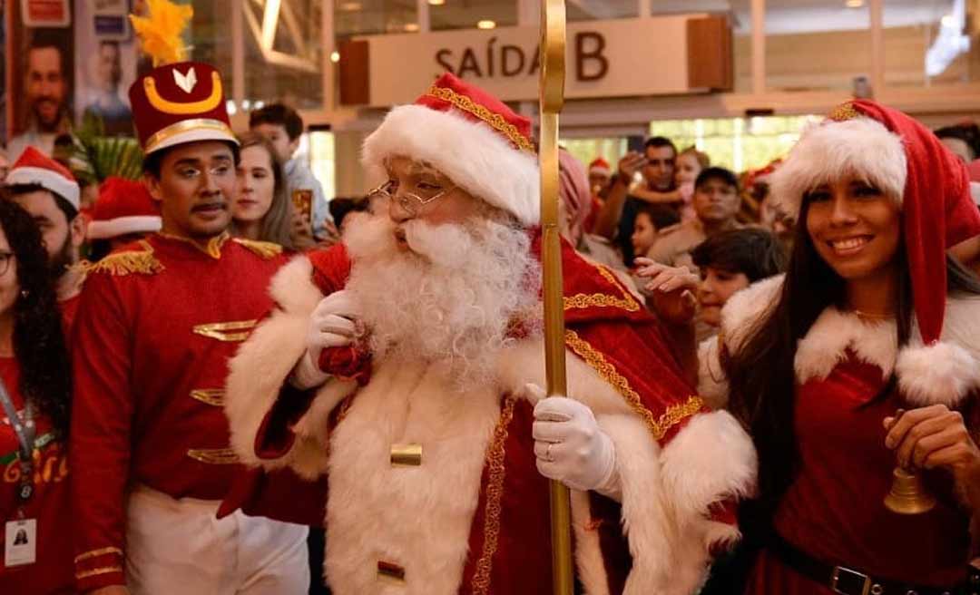 Papai Noel chega ao Via Verde Shopping neste sábado, 19; confira a programação completa