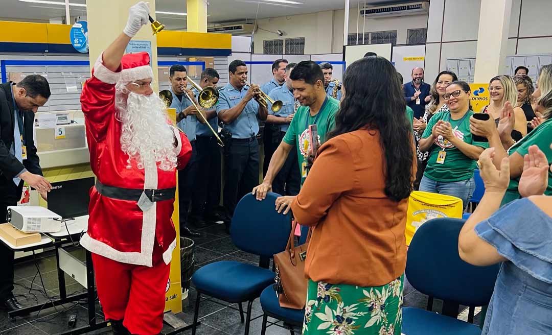 Correios do Acre lançam regionalmente a Campanha Papai Noel dos Correios 2022 e 1800 cartas já esperam por adoção 