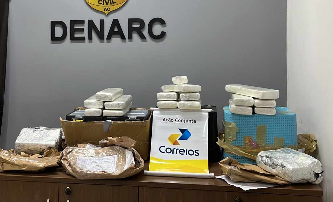 Polícia Civil apreende mais de 20kg de Maconha do tipo Skank, em Rio Branco