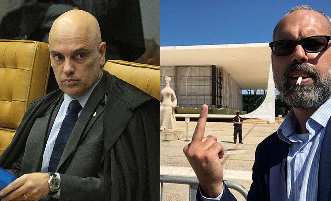 Alexandre de Moraes cancela passaporte de Allan dos Santos, informa colunista do Metrópoles