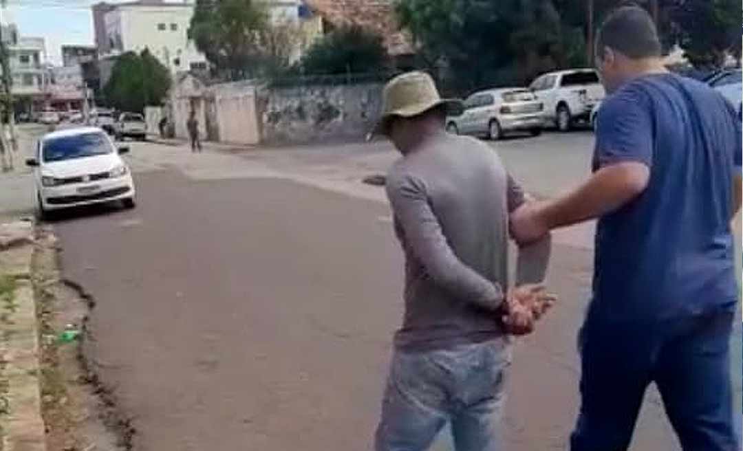 Polícia prende homem foragido após ser condenado por invadir casa e agredir ex-mulher