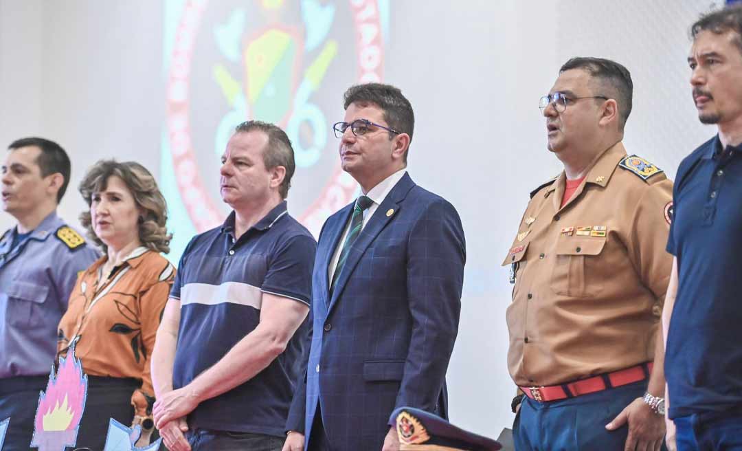 Pedro Longo participa de aula inaugural do curso de formação dos Bombeiros