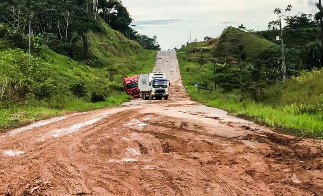 Governo reivindica R$ 146 milhões para recuperação e manutenção da BR-364