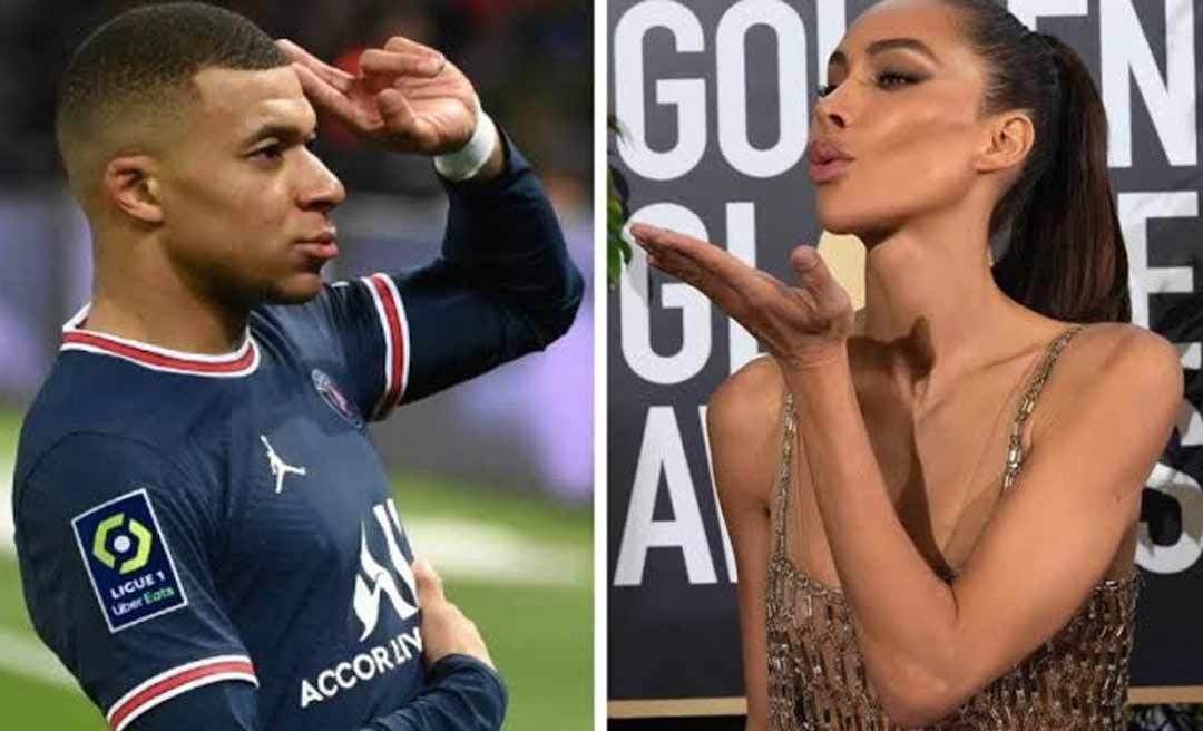 Modelo trans apontada como namorada de Mbappé, craque da França, esteve em aldeia no Acre