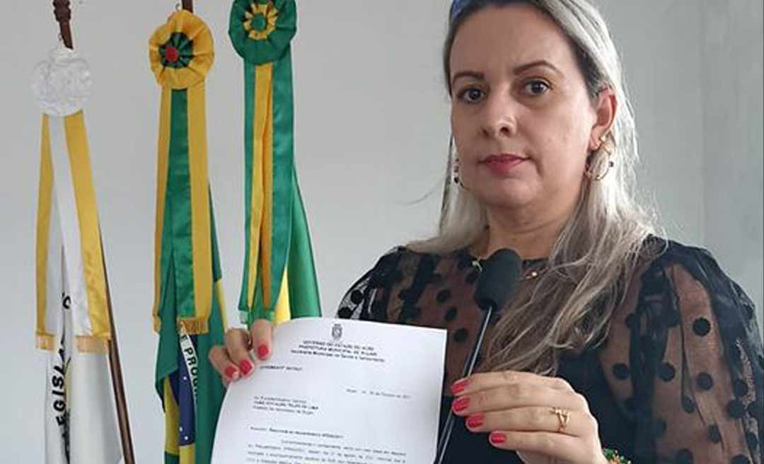 Vereadora denuncia que prefeito do Bujari não pagou reajuste de 12% a servidores aprovado na Câmara: “fake News