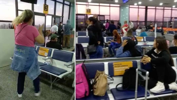 Voo da Gol atrasa quase 10 horas e passageiros reclamam falta de assistência da companhia