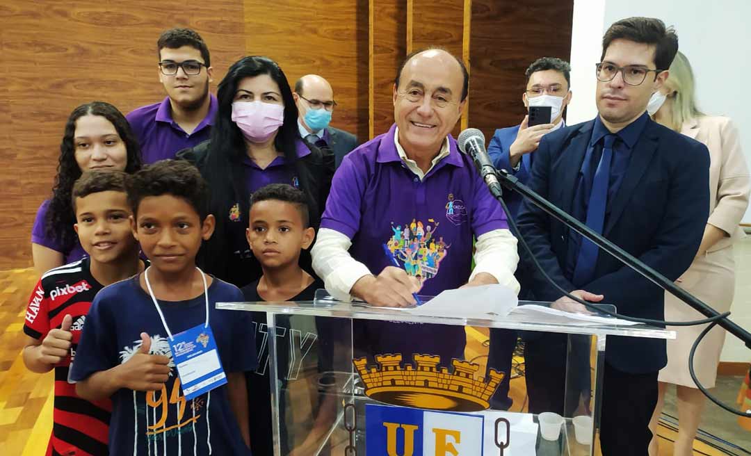 Prefeitura de Rio Branco realiza a 12ª Conferência Municipal dos Direitos da Criança e do Adolescente e sanciona lei do Orçamento da Criança e do Adolescente