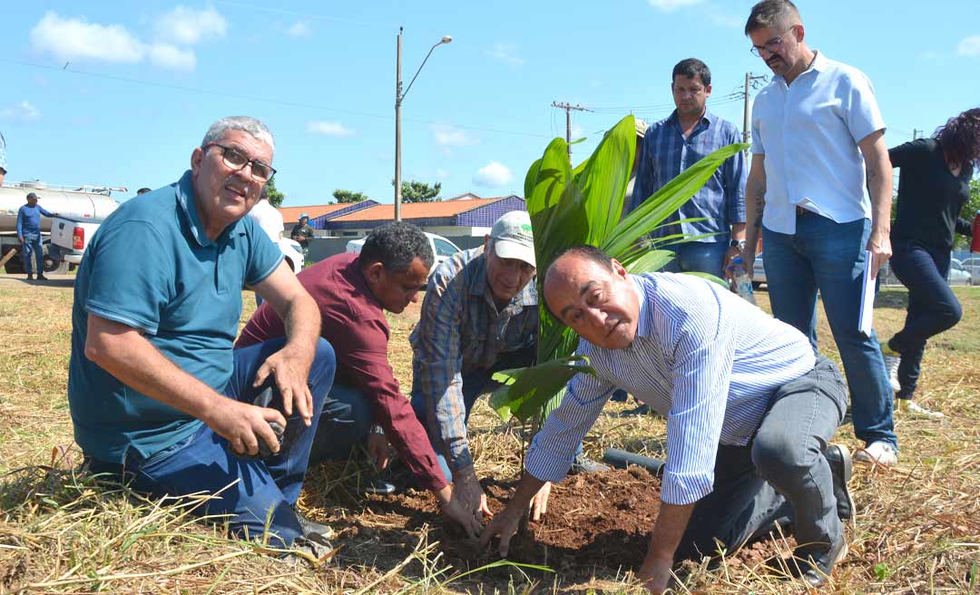 Prefeitura de Rio Branco inicia reflorestamento de Áreas de Preservação Permanente na Sobral