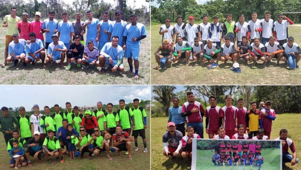 Na fase final, equipes disputam no sábado o troféu do 1º Campeonato Rural de Futebol de Tarauacá