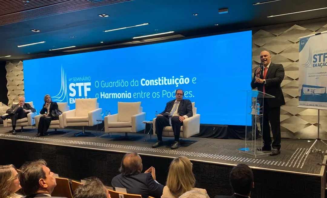 Sem dar detalhes, Moraes diz que 'ainda tem muita gente para prender e muita multa para aplicar'