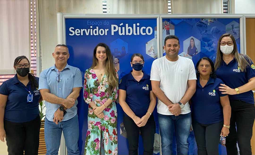 OCA Rio Branco inaugura Espaço do Servidor e assina termo de parceria com Idaf