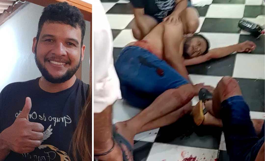 Pai e filho alvejados por disparos de arma de fogo durante invasão de criminosos à barbearia estão fora de perigo