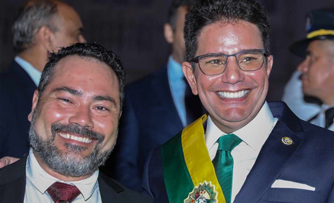 Gladson reempossa Petronio Antunes na presidência do Deracre