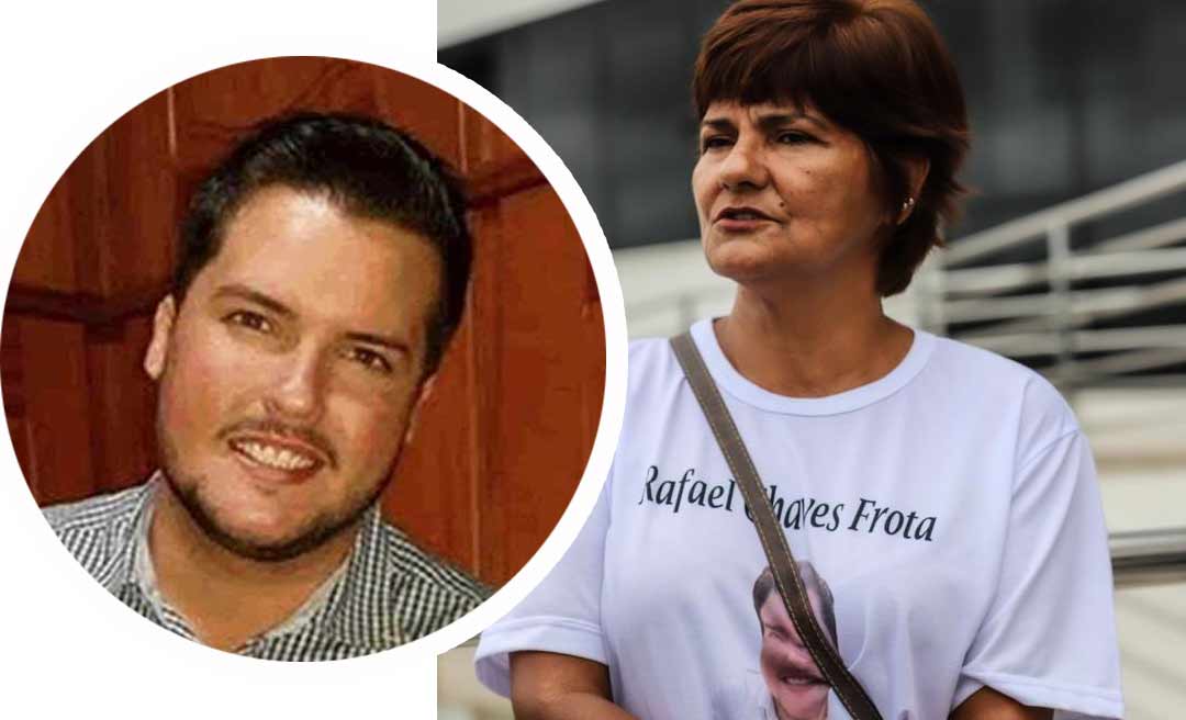 "Não quero ele preso, ele tem que perder a função de policial", disse mãe de Rafael Frota