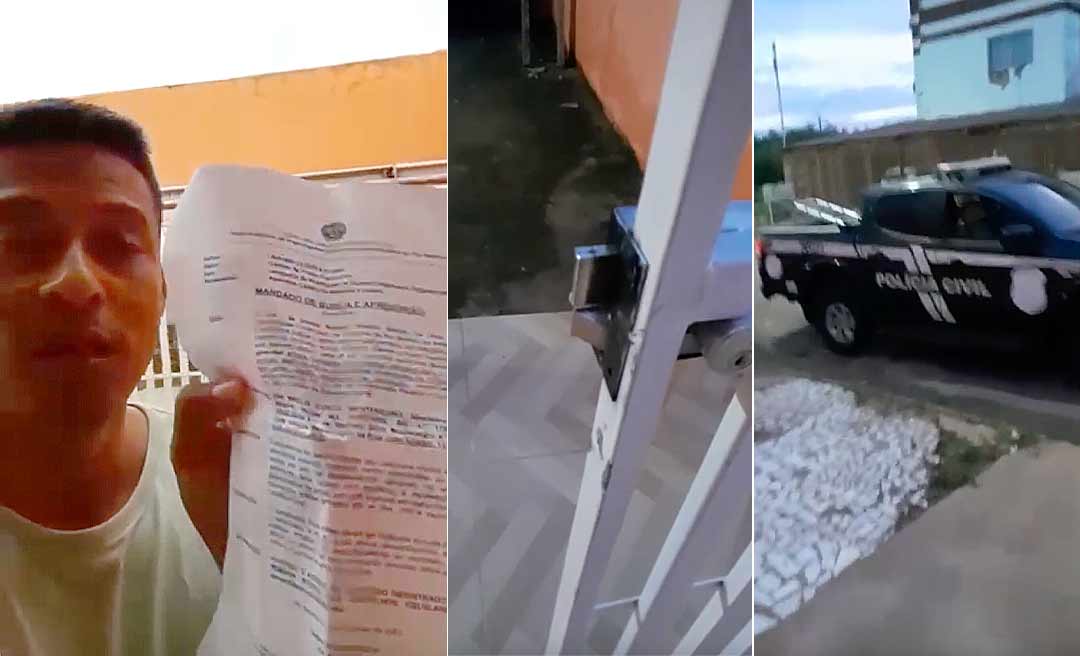 Polícia Civil do Acre arromba portão, invade casa errada, causa pânico a moradores e deixa dono no prejuízo