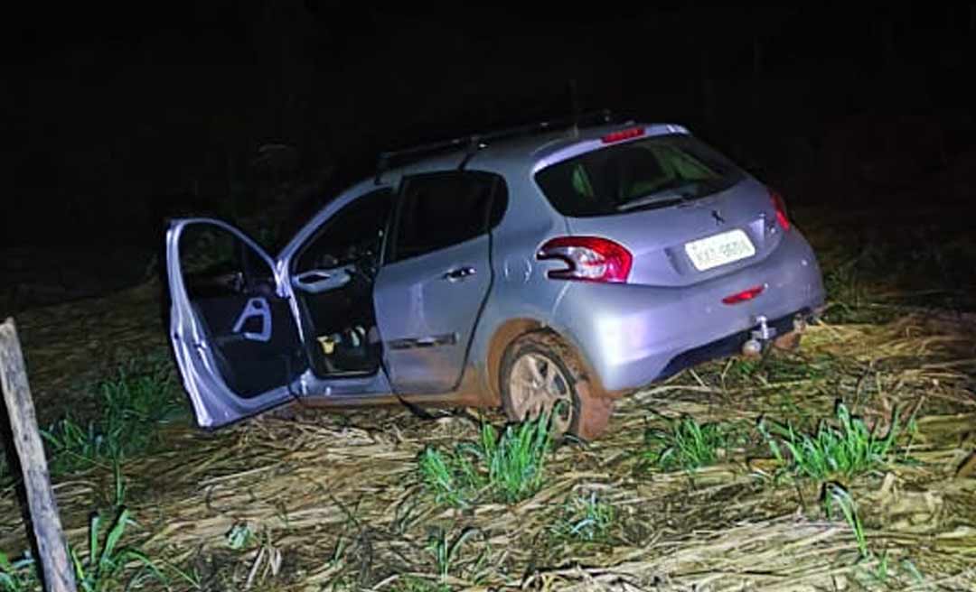 PM recupera veículo de motorista de aplicativo no Irineu Serra