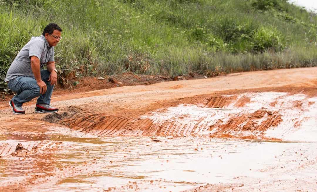 Presidente da Aleac ouve desabafo de caminhoneiro na BR-364: “a gente só anda e trabalha nesta estrada por que a gente precisa”