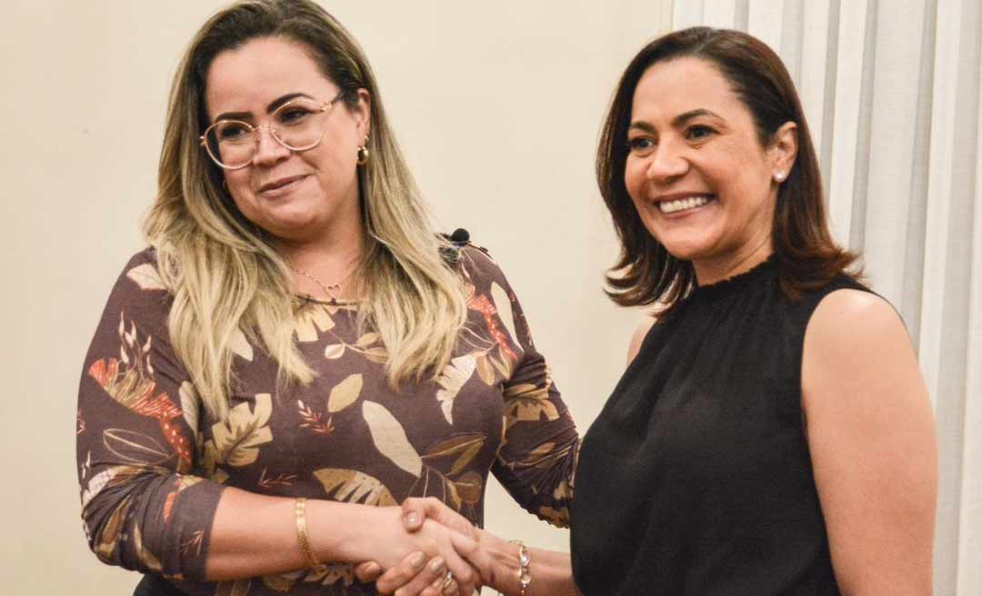 “Michelle chega para somar”, diz vice-governadora Mailza ao receber a nova líder do governo na Aleac