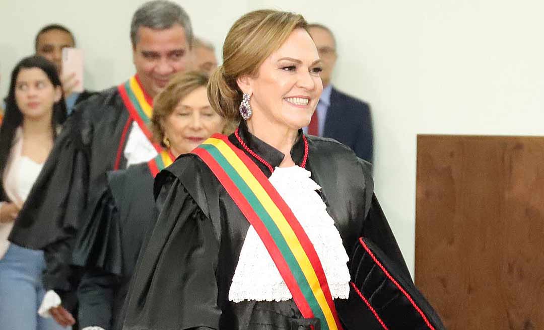 Em solenidade, desembargadora Regina Ferrari é empossada presidente do Tribunal de Justiça do Acre para o biênio 2023-2025