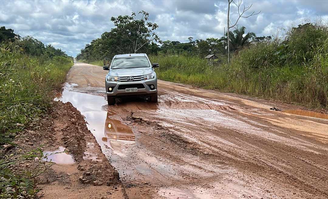 Por falta de manutenção, trecho entre Manoel Urbano e Tarauacá pode fechar a qualquer momento