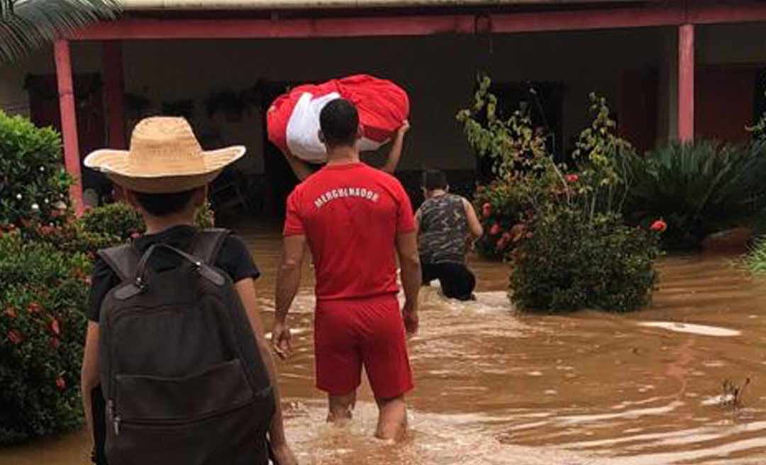 Rio Branco: Defesa Civil diz que choveu quase 100 milímetros em três horas