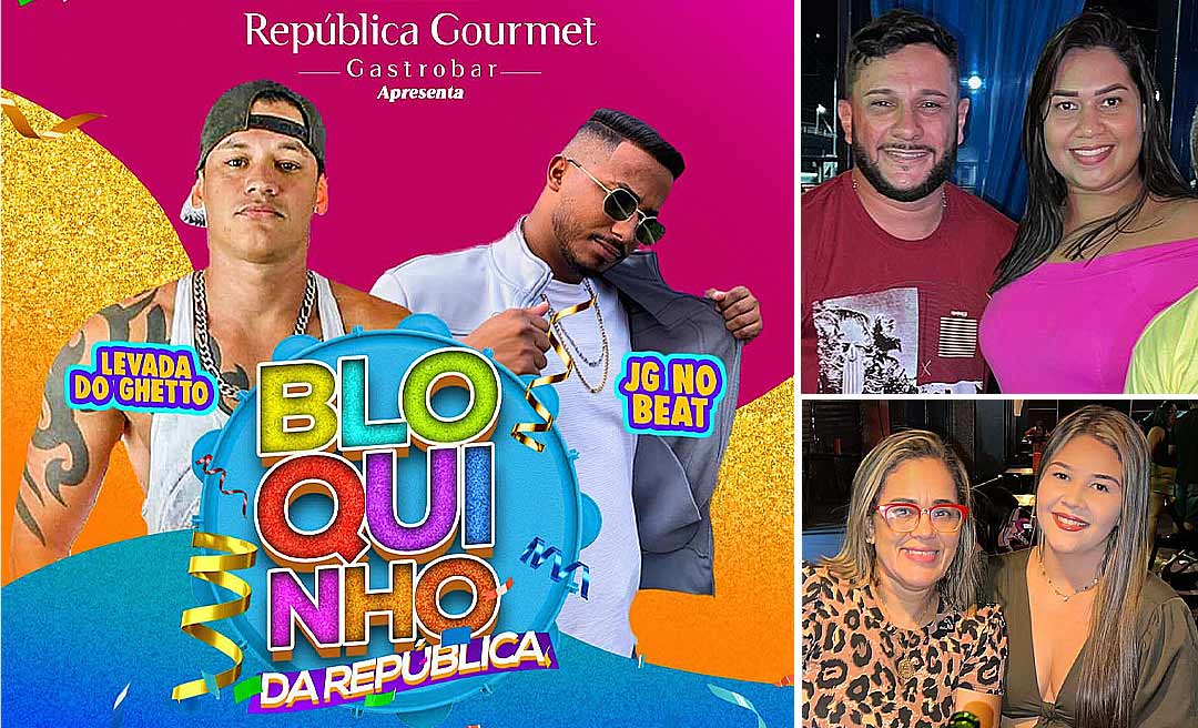 Última noite de Carnaval é na República Gastrobar, com ‘Levada do Ghetto’ e DJ JG No Beat’