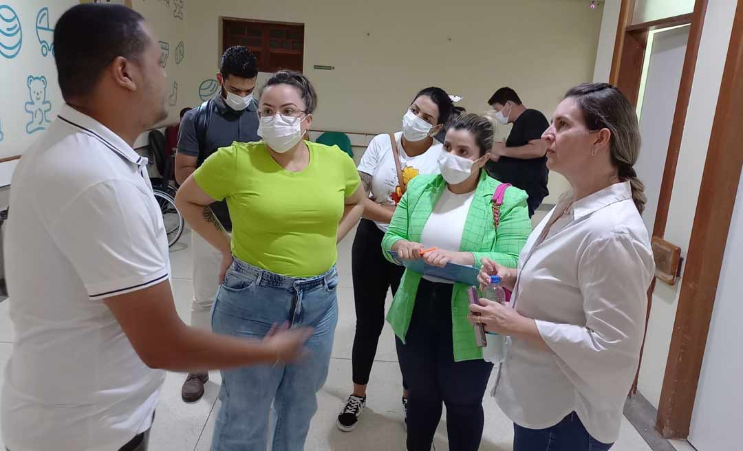 Michelle Melo visita Maternidade e Hospital da Criança: "vim ver os problemas para levar ao governador"