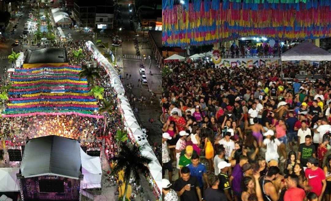 Carnaval de Cruzeiro do Sul atraiu mais de 40 mil foliões em cinco noites de folia