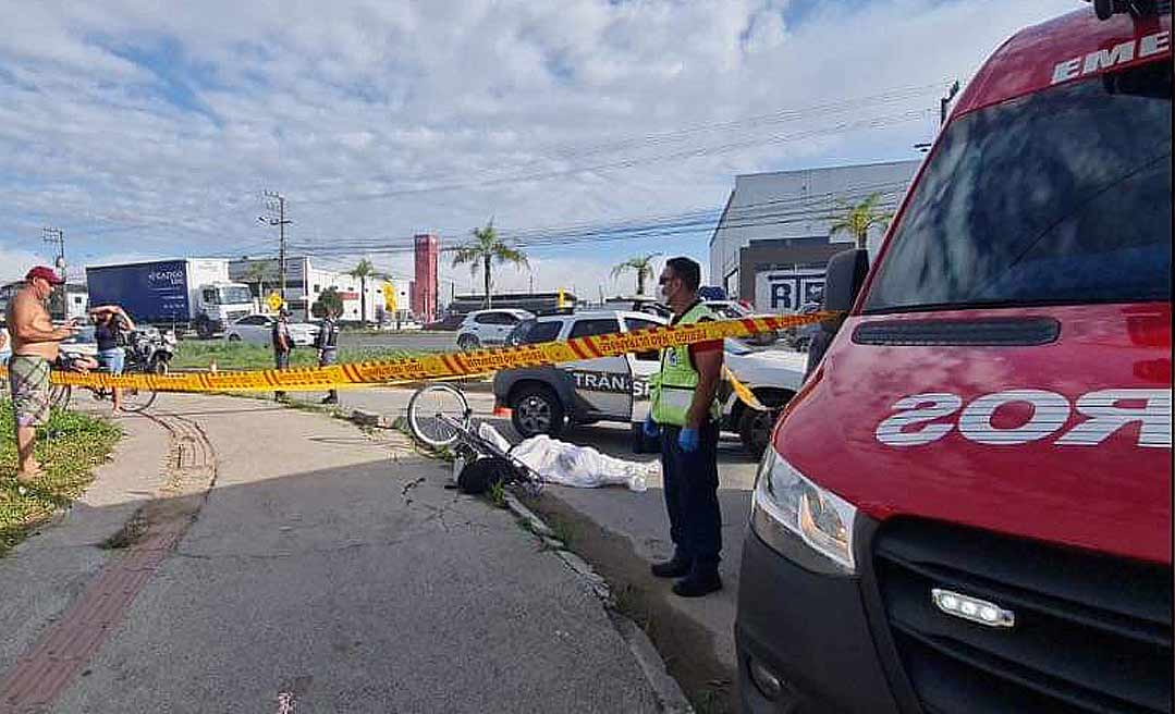 Acreano que trabalhava como motorista de ônibus em Santa Catarina mata ciclista