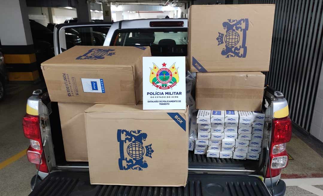 Operação Barreira prende homem com 700 pacotes de cigarros em ramal de SenadorGuiomard