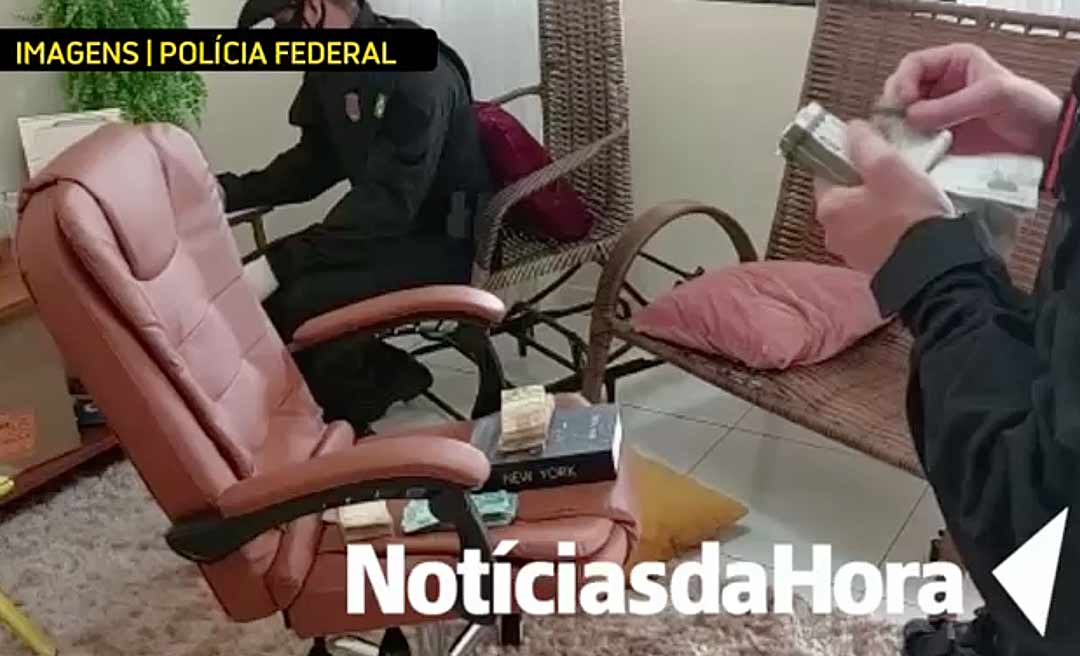 Ptolomeu 3: Vídeo mostra agentes contando dinheiro em casa de investigado