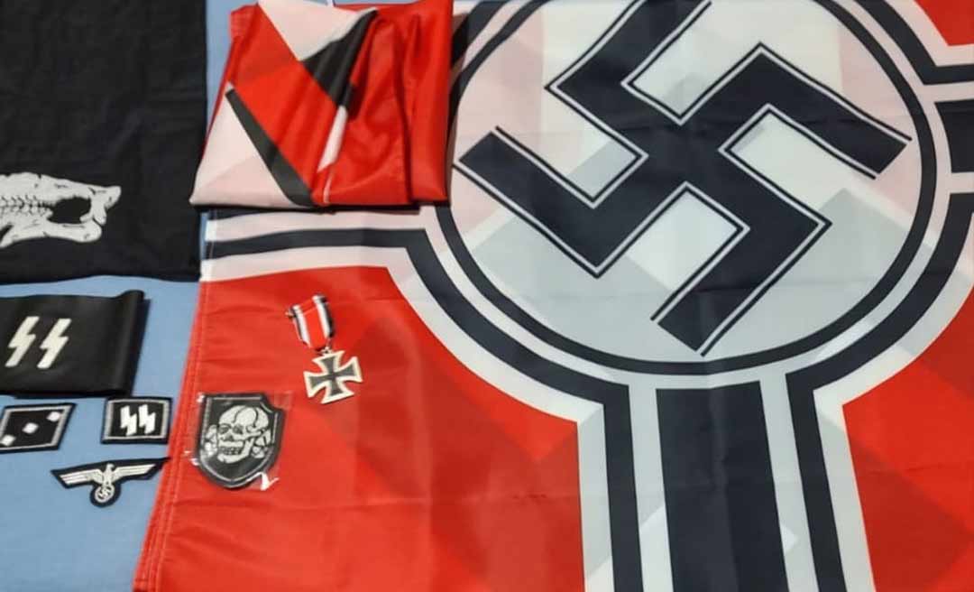 Polícia Civil apreende material que faz apologia ao nazismo na parte central de Rio Branco