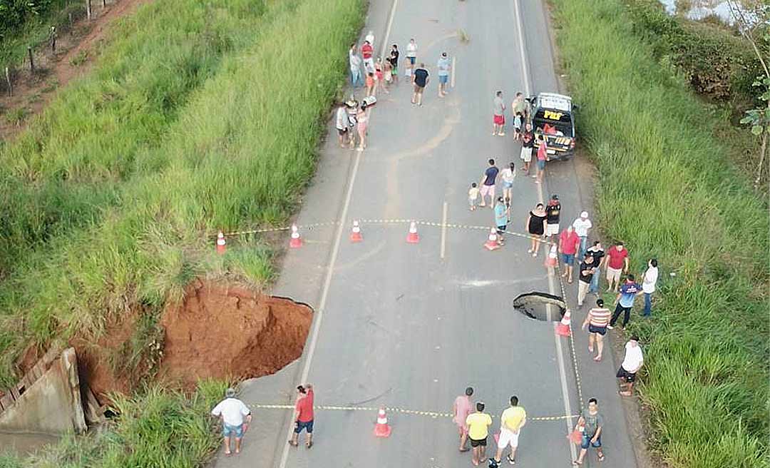 Acre isolado: filas se formam em trecho interditado da BR-364 em Rondônia; Dnit vai construir desvio