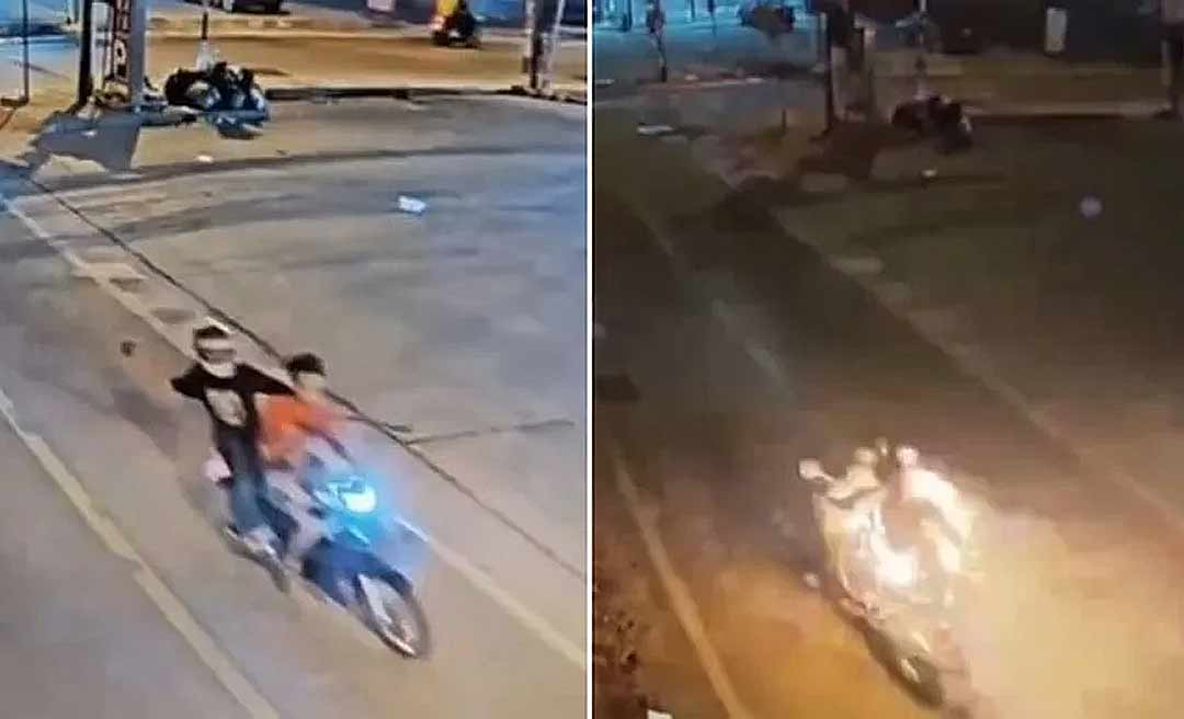 Casal de namorados em moto é confundido com rivais é acaba incendiado por membros de gangue