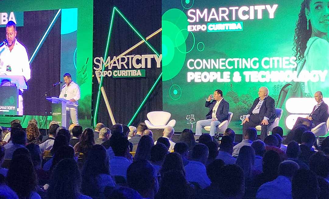 Representantes da Prefeitura de Rio Branco participam do Smart City Expo 2023 em Curitiba