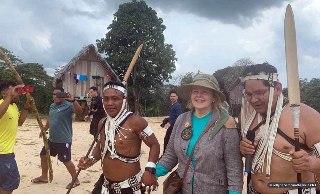 Em visita ao Acre, Rosa Weber promete análise de marco temporal no primeiro semestre