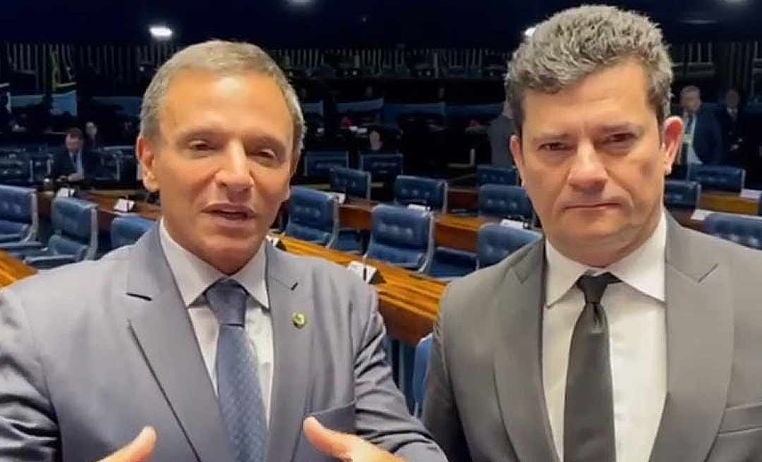 Após PF descobrir plano para matar Moro, Bittar grava vídeo ao lado do senador e promete apoiar leis contra o crime organizado