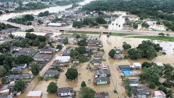 Nível do rio Acre vai começar a baixar a partir desta quarta-feira, prevê Friale